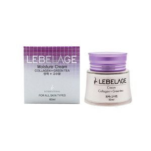 LEBELAGE Collagen + Green Tea Moisture Cream Увлажняющий крем для лица с КОЛЛАГЕНОМ и ЗЕЛЕНЫМ ЧАЕМ 60мл