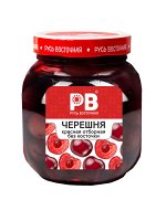 ЧЕРЕШНЯ КРАСНАЯ В ЛЕГКОМ СИРОПЕ Б/К (ТМ РУСЬ ВОСТОЧНАЯ) СТ/Б 580 МЛ