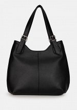 Модель №1588 | кожзам | гладкий | черный | Р871-111 | 32968