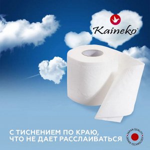 ТУАЛЕТНАЯ БУМАГА КАЙНЕКО Ромашки 3-х сл., 40 м., 10шт.