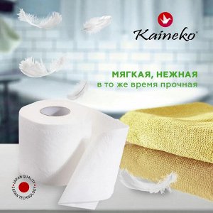 ТУАЛЕТНАЯ БУМАГА КАЙНЕКО Ромашки 3-х сл., 40 м., 10шт.