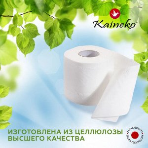 ТУАЛЕТНАЯ БУМАГА КАЙНЕКО Ромашки 3-х сл., 40 м., 10шт.