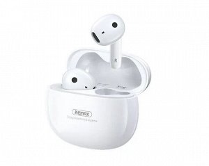 Bluetooth стереогарнитура Remax Eggie Series True Wireless Earbuds for Music & Call CozyBuds 1 белый