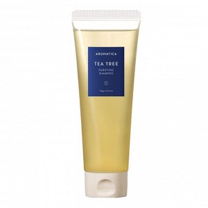Бессульфатный шампунь с чайным деревом для жирной кожи головы AROMATICA Tea Tree Purifying Shampoo