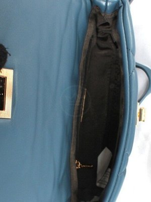 Сумка женская искусственная кожа DJ-CM 6790-BLUE,  1отд,  плечевой ремень,  синий 257703