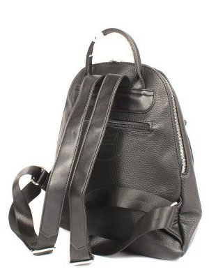 Рюкзак жен искусственная кожа DJ-CH 21044Е-BALCK,  1отд,  2внут+3внеш/карм,  черный 257729