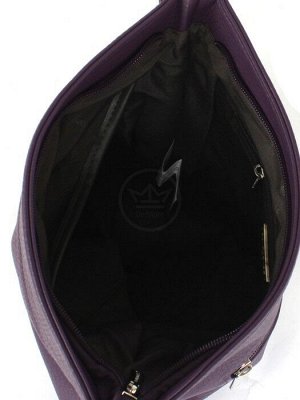 Сумка женская искусственная кожа DJ-7013-1-PURPLE,  1отд,  плечевой ремень,  фиолетовый 257717