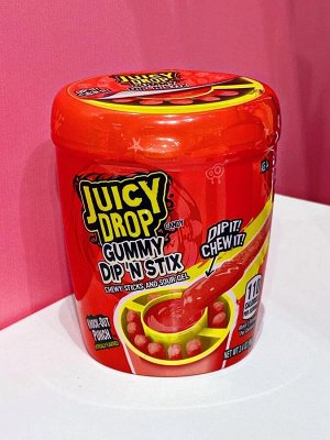 Мармеладки с кислым гелем Juicy Drop Gummy Dip 'N Stix 96 гр