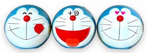 LOTTE Ж/Р Doraemon Gum (с игрушкой внутри, вкус апельсина), 3,2 гр.,