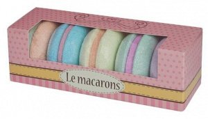 Laboratory Katrin Набор бурлящих шаров для ванн "Le macaronc" 250 г ( Пять макаронс * 50 гр)