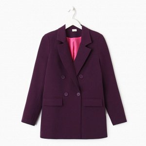 Пиджак женский MINAKU: Classic цвет фиолетовый