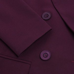 Пиджак женский MINAKU: Classic цвет фиолетовый