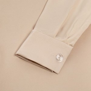 Комплект (сорочка, брюки) женский MINAKU: Light touch цвет бежевый