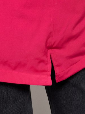 Парка женская зимняя MTFORCE c капюшоном розового цвета 2329R