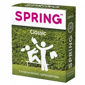 Презервативы Spring Classic классические 1 блок (12 уп)