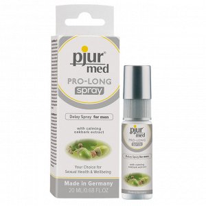 Пролонгирующий спрей с экстрактом дуба и пантенолом pjur®MED Pro-long Spray 20 ml