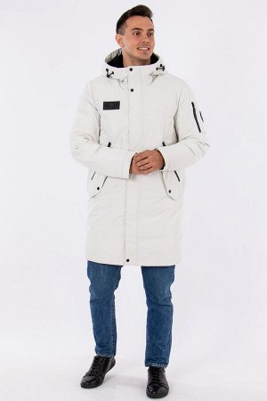 Куртка мужская Clasna CW 21 MD-706 CK (Серо-белый 988)