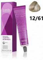 Лонда Краска для волос 12/61 специальный блонд фиолетово пепельный LONDA Professional Creme Extra Rich 60 мл