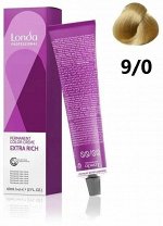 Лонда Краска для волос 9/0 очень светлый блонд LONDA Professional Creme Extra Rich 60 мл