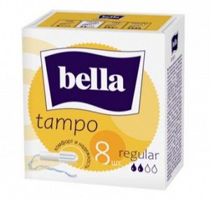 BELLA Тампоны без аппликатора Regular 8шт