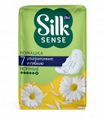 Ola! Женские гигиенические прокладки Silk Sense &quot;Ultra Night&quot; Ромашка 7 шт