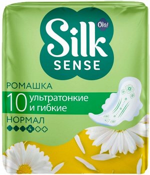 Ola! прокладки Silk Sense Ultra Normal Deo Ромашка, 4 капли, 10 шт