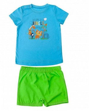 Комплект детский шорты футболка для мальчика Джунгли (НАШЕ)