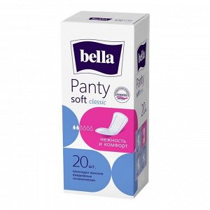 Bella Прокладки ежедневные "Panty soft classic" 20 шт