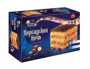 Торт ПЕРСИДСКАЯ НОЧЬ 0,4кг (Черемушки).