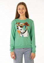 Baby Style МД 2123-19 Футболка для девочек с длинными рукавами