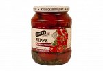 Томаты СТОЕВЪ черри маринованные 680гр ст/б (евро) (Стоевъ)