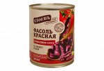 Фасоль СТОЕВЪ красная в томатном соусе 360гр ж/б (Стоевъ).
