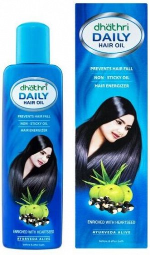 Масло для волос Дхятри Дейли Хэр Ойл (Dhathri Daily Hair Oil), 90 мл