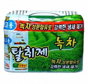 HAPPYROOM Поглотитель запахов для холодильников (зелёный чай) 150г/30