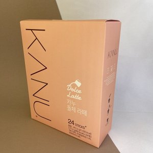 MAXIM Кофе корейский ароматный KANU DOLCE LATTE (Дольче Латте) 17,3г x 24 стика