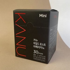 MAXIM KANU MINI MILD ROAST AMERICANO Кофе (Американо средняя обжарка) 0,9 г x 30 стиков