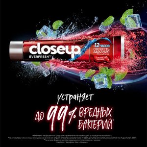 Close UP КлоузАп, Closeup Everfresh Зубная паста Жаркая мята 100 мл