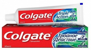 Колгейт Зубная паста 100 мл Triple Аction, Colgate
