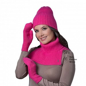 ВИОЛИНА шапка женская, малиновый