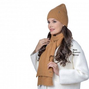 ДОЛОРЕС шапка женская, кэмел