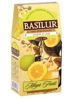 Чай чёрный Basilur Волшебные фрукты “Лимон и лайм”, 100 г