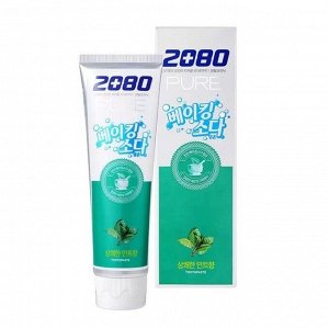 Зубная паста "2080" с пищевой содой со вкусом свежей мяты Pure Toothpaste Clean Mint 120 мл