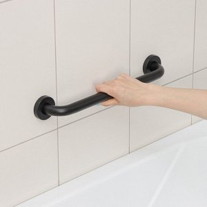 Поручень для ванны антискользящий Штольц St*lz, 43*5,5*5,5 см, цвет чёрный