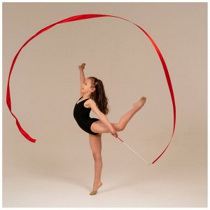 Лента для художественной гимнастики с палочкой Grace Dance, 4 м, цвет фуксия