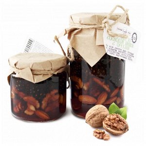 Варенье из сосновой шишки с ореховым ассорти, 420г