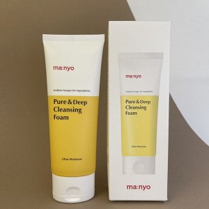 Manyo Пенка для глубокого очищения пор с церамидами  Pure Deep Cleansing Foam,100мл