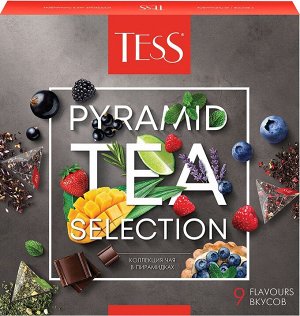 Чай Tess Набор коллекция чая №1  9 видов 45 пирам 81 г. 1/11