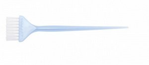 Кисть для окрашивания DEWAL, голубая, с белой прямой щетиной, узкая 45мм