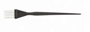 Кисть для окрашивания DEWAL, черная , с белой прямой щетиной, узкая 20 мм