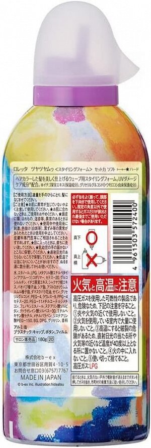 LORETTA Glossy Mu - средство для укладки волос